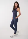 Lole Step Up Ankle Leggings In Gray