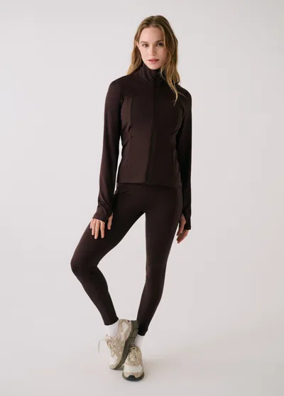 Lole Step Up Jacket In Brown