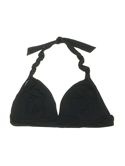 Pre-owned Lole Swimsuit Top Black Solid Pattern Swimwear