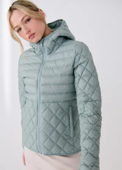 Lole The Base Insulated Jacket In Sage Stone