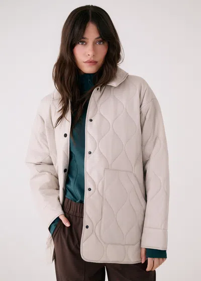 Lole The Shacket Oversized Jacket In Neutral