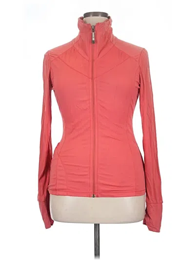 Pre-owned Lole Track Jacket In Orange