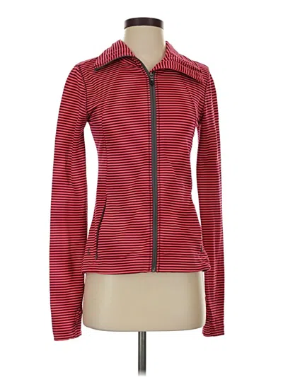 Pre-owned Lole Track Jacket In Red