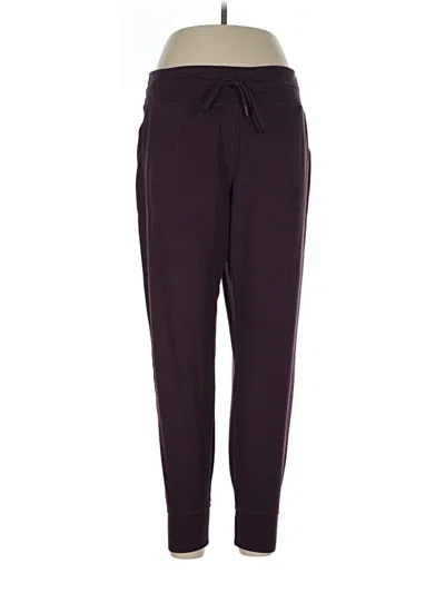 Pre-owned Lole Track Pants In Purple