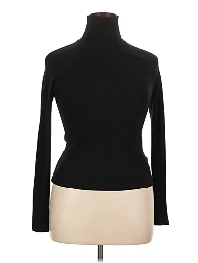 Pre-owned Lole Turtleneck Sweater In Black