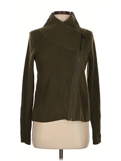 Pre-owned Lole Turtleneck Sweater In Green