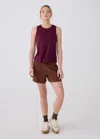 Lole Vital Tank Top In Deep Amethyst Heather