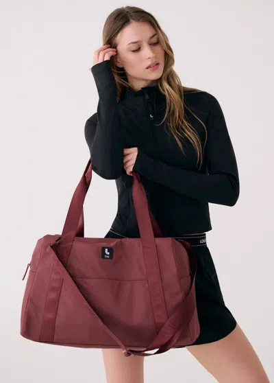 Lole Westmount Duffle Gym Bag In Mauveberry P756