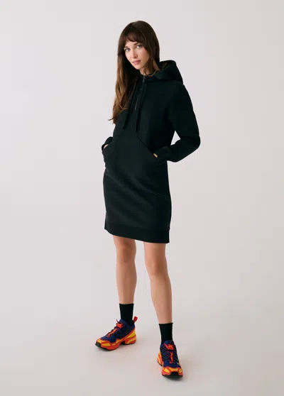 Lole Yonder Hoodie Dress In Black