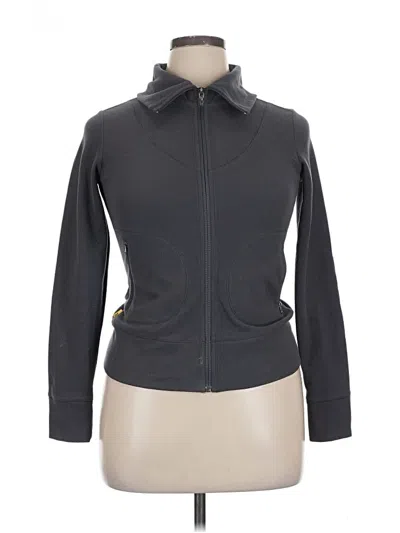 Pre-owned Lole Zip Up Hoodie In Gray