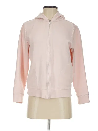 Pre-owned Lole Zip Up Hoodie In Pink