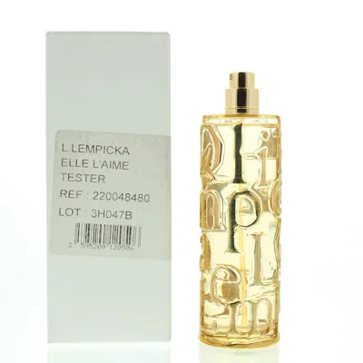Lolita Lempicka Ladies Elle L'aime Edp 2.7 oz (tester) Fragrances 3595200120506