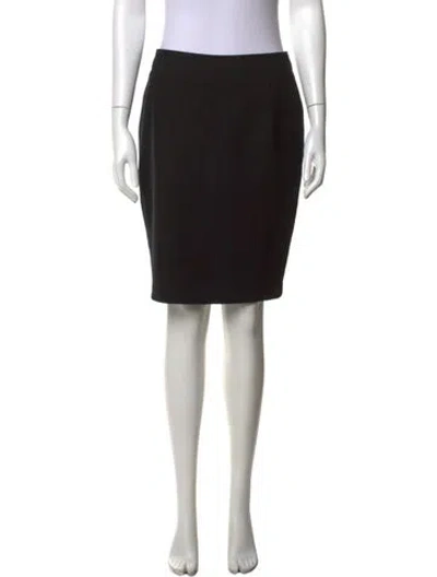 Pre-owned Lolita Lempicka Wool Knee-length Skirt In Black