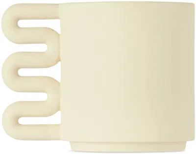 Lolly Lolly Ceramics Off-white 12/100 Mug In Coffee Cream