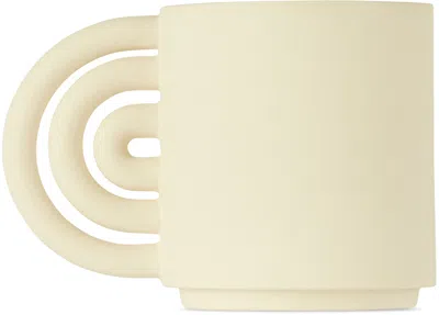 Lolly Lolly Ceramics Off-white 53/100 Mug In Coffee Cream