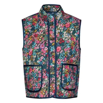 Lolly's Laundry Cairo Flower Print Vest In Multi