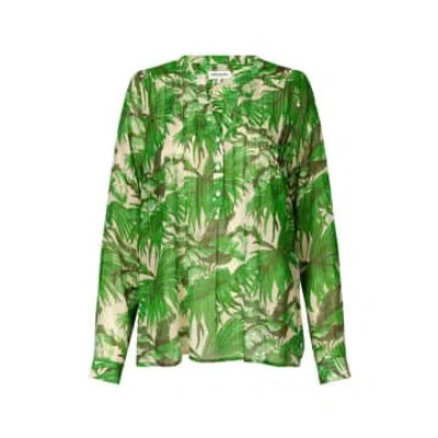 Lolly's Laundry Helenall Blouse In Green