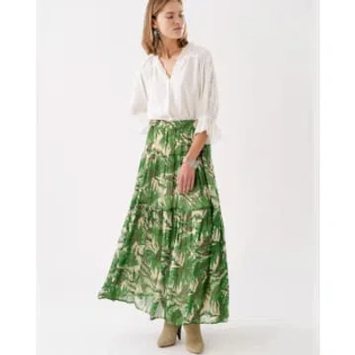Lolly's Laundry Sunset Maxi Skirt Green