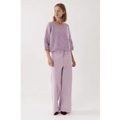 Lolly's Laundry Tortuga Lilac Jumper In Purple