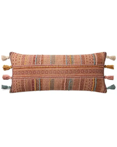 Loloi 13in X 35in Cover With Poly Pillow In Red