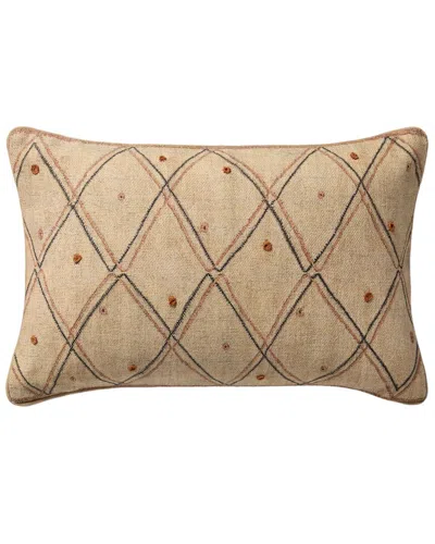 Loloi 13x21in Pillow Cover With Down Insert In Multicolor