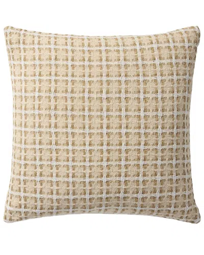 Loloi 20x20in Pillow Cover With Down Insert In Neutral