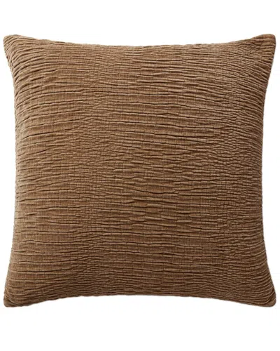 Loloi 22in X 22in Cover With Poly Pillow In Brown