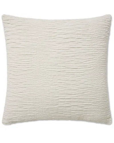 Loloi 22in X 22in Cover With Poly Pillow In Silver