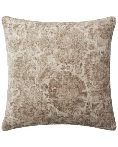 Loloi 22in X 22in Decorative Pillow In Brown