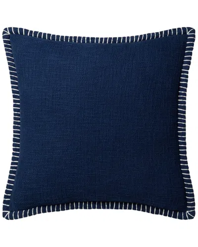 Loloi 22in X 22in Decorative Pillow In Blue