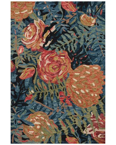 Loloi Belladonna Wool Rug In Black