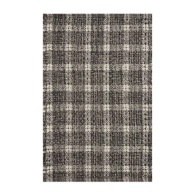 Loloi Bina Rectangular Accent Indoor Rugs In Black
