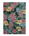 Loloi Botanical Accent Rug In Blue