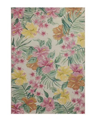 Loloi Botanical Indoor/outdoor Accent Rug In Ivory