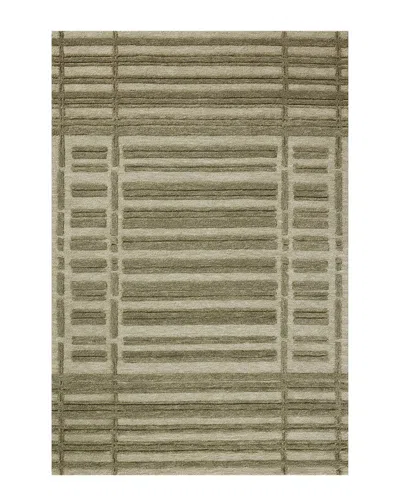 Loloi Bradley Wool Rug In Green