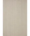Loloi Brooks Bro-01 2'3" X 3'9" Area Rug In Gray,beige