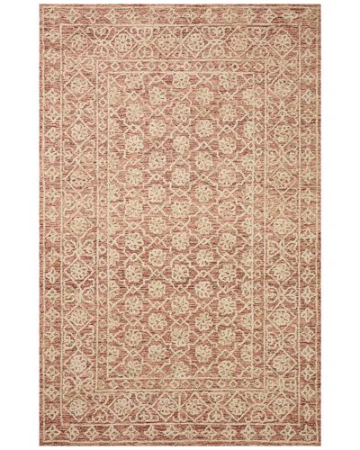 Loloi Cecelia Wool Rug In Red