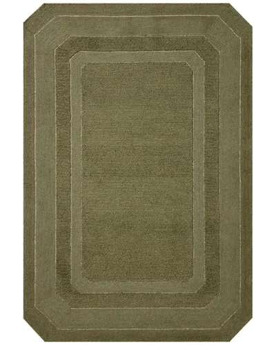 Loloi Clayton Wool Area Rug In Green