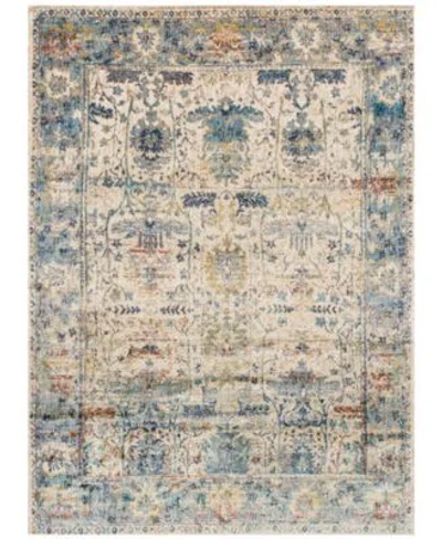 Loloi Closeout  Anastasia Af 07 Sand Light Blue Area Rugs In Sand,light Blue