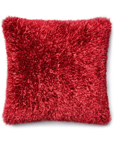 Loloi Decorative Pillow In Red