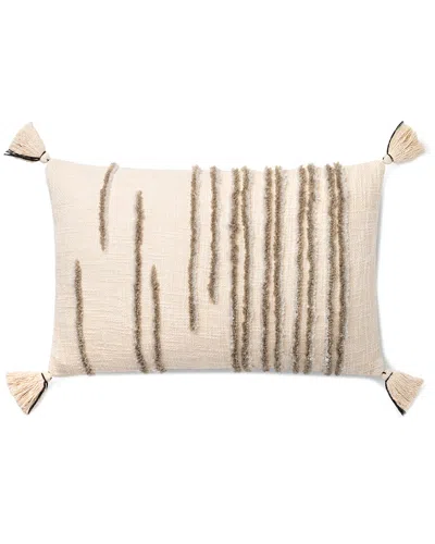 Loloi 12x27in Pillow Cover With Down Insert In Neutral