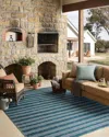 Loloi Easton Area Rug In Blue