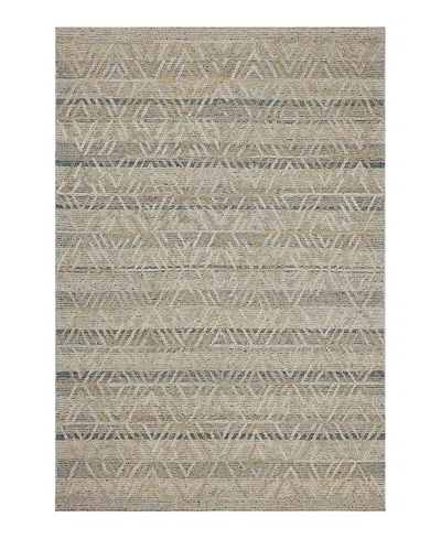 Loloi Elias Ela-04 Area Rug, 7'9 X 9'9 In Fog/natural
