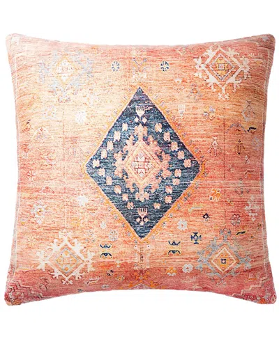 Loloi Floor Pillow In Pink