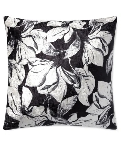 Loloi Floral Pillow In Black