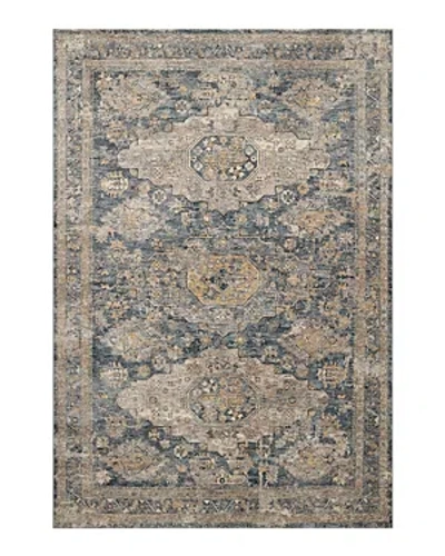 Loloi Gaia Gaa-02 Area Rug, 2' X 3' In Denim/taupe