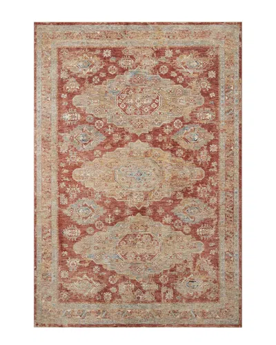 Loloi Gaia Gold/brick Rug Gaia Rug