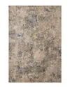 Loloi Gaia Taupe/blue Rug Gaia Rug In Taupe