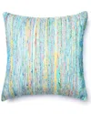 Loloi Hand-made Decorative Silk Pillow In Multi