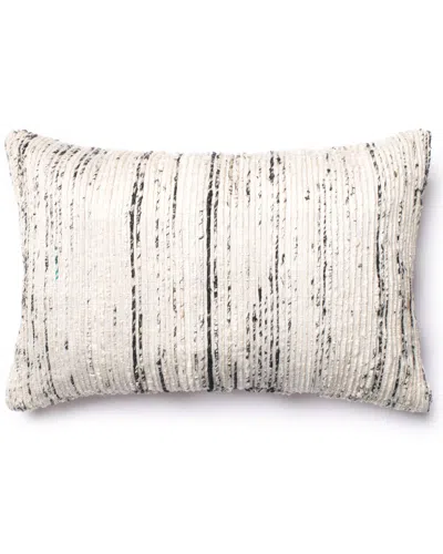 Loloi Hand-made Decorative Pillow In Neutral